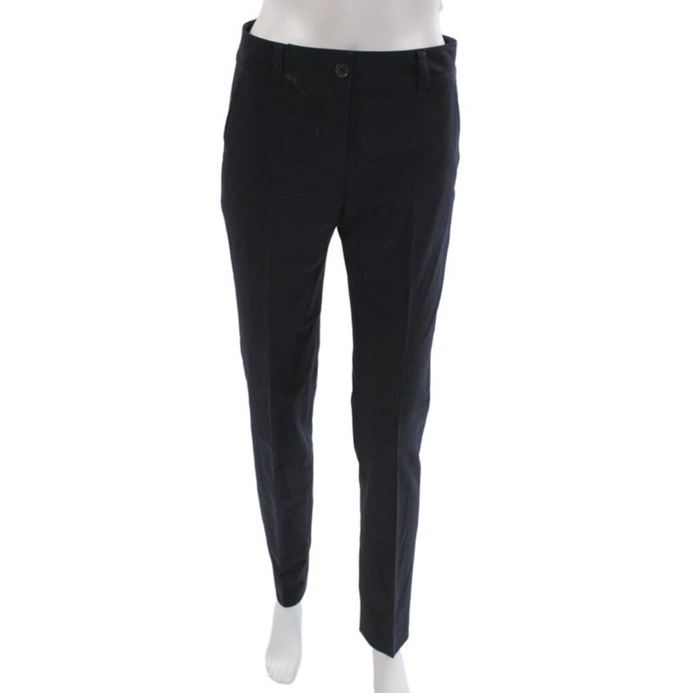 Tory Burch Womens Black Dress Pants Inseam 30 Button Size 0